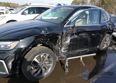 2022 Audi Q5 Premium Plus 45 Tfsi S Line Quattro S Tronic from USA, damaged, VIN WA1EAAFY8N2086900